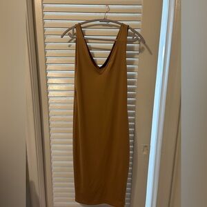 Zara Tan dress